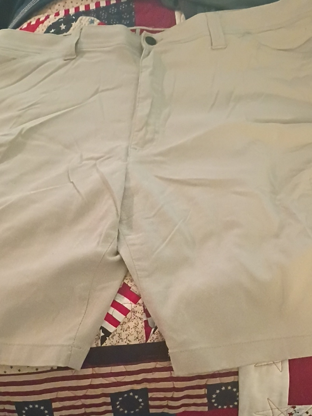 Wrangler Light Khaki Casual Shorts